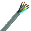 Câble électrique 5 x 1 mm² HO5VVF Gris 1M