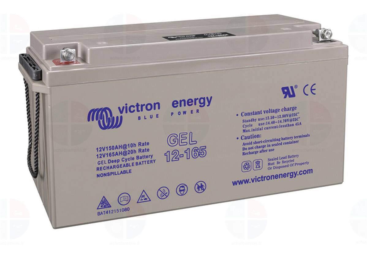 Batterie 12v 100ah LiFePO4 Exide EV1300, batterie décharge lente