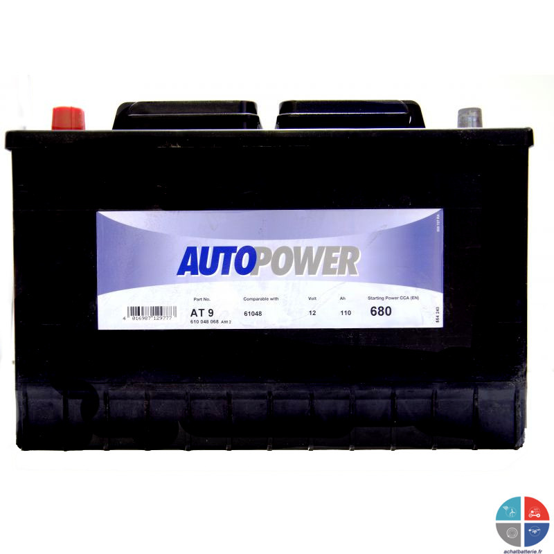 Batterie PL/Agri Autopower AT9 12V 110ah / 680A I5