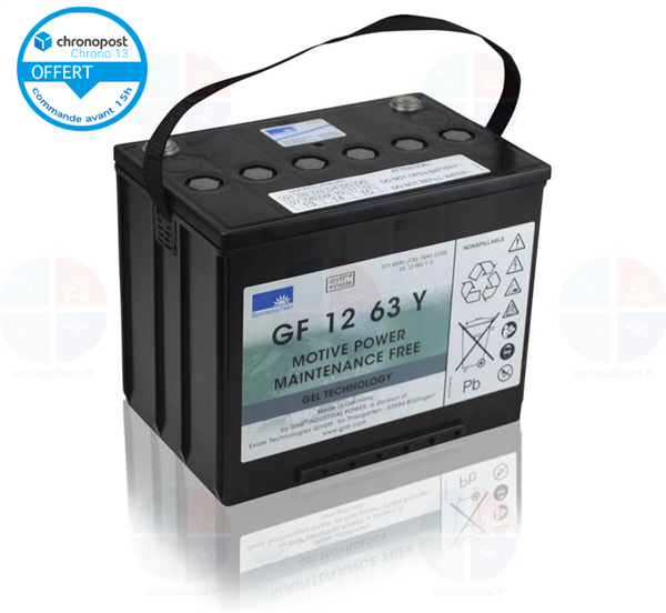 Exide Sonnenschein GF 12 044 Y batteria trazione al piombo gel dryfit Exide Sonnenschein GF 12 044 Y batteria trazione al piombo gel dryfit