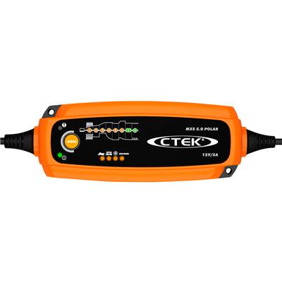 Chargeur CTEK POLAR MXS5.0 12v 5A AGM, Liquide, GEL, Auto, Moto temp extrême