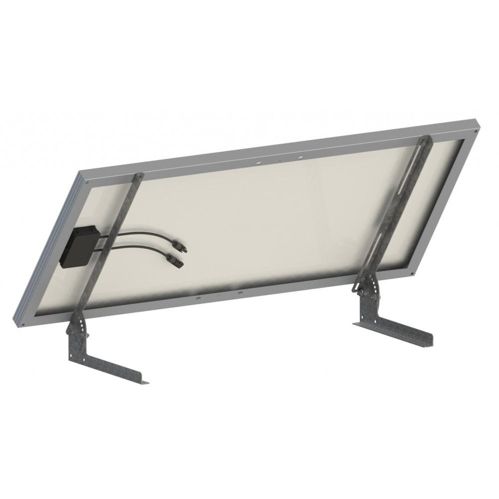 Support De Fixation Portique Inclinable Pour Panneau Solaire De 100W à 220W Spécial Nautisme