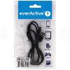 Câble data universel tressé micro USB Noir 1m