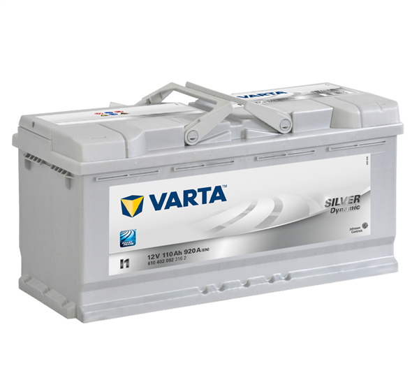 Batterie 12V 110Ah LOT7 - Puissance De Démarrage 800A, Sans Entretien, Pour Camions, Tracteurs, Engins De Chantier