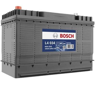 Batterie BOSCH L4034 12V 120ah C100h 105ah C20h Décharge lente LFS105