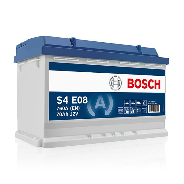 Batterie auto S4E08 12V 70ah / 760A BOSCH EFB START-STOP L3 N70