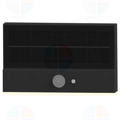 APPLIQUE LED SOLAIRE EXTERIEUR AVEC DETECTEUR DE MOUVEMENT 600 LUMENS 6W