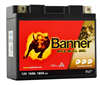 Batterie moto YT12B-BS 12v 10ah 185A Banner Bike Bull 51001