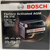 Batterie moto BOSCH FA115 12V 12ah 125A YB12A-A / 12N12A-4A-1