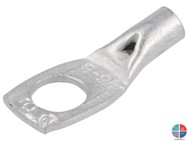 Lot De 20 Cosses Tubulaires 1,5 Mm² - Cuivre étamé, Trou M4, Pour Connexions électriques
