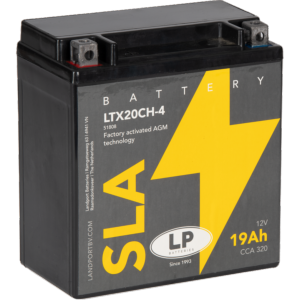 Batterie moto YTX20A-BS YTX20CH-BS 12V 19Ah 275A LANDPORT AGM