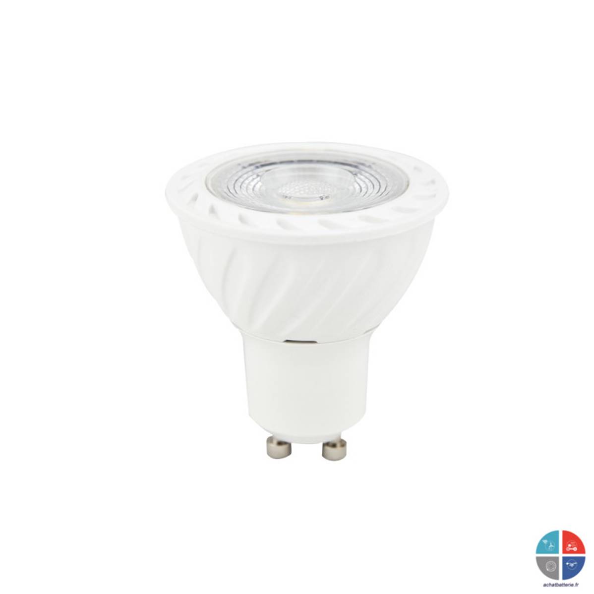 Ampoule led GU10 - 6W - Blanc chaud