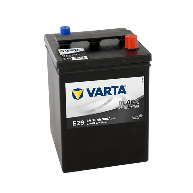 Batterie auto E29 6V 70Ah/300A VARTA Black dynamic