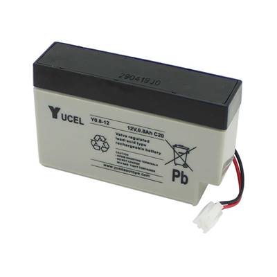 Batterie NP0.8-12 YUASA YUCEL 12V 0.8Ah AGM VRLA