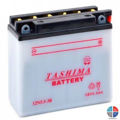Batterie moto 12N5.5-3B TASHIMA