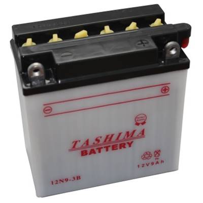 Batterie moto 12N9-3B 12V 9ahTASHIMA