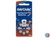 Pile auditive Acoustic 1.45v 312/PR41 - x 6 Rayovac