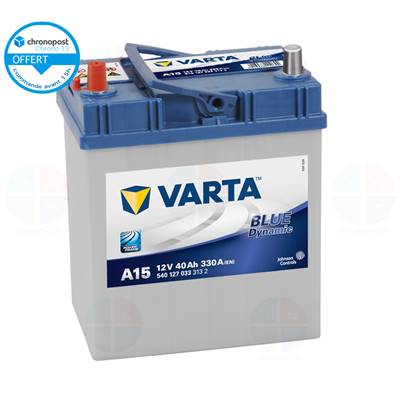 Batterie auto A15 12V 40ah/330A VARTA Blue dynamic