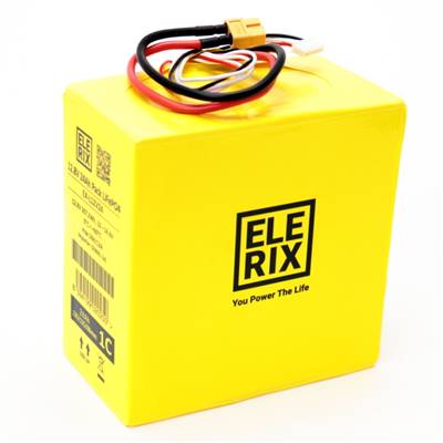 Batterie Lithium LiFePo4 12V 24Ah (c20) ELERIX NP24-12