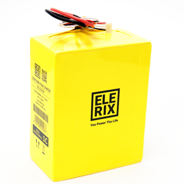 Batterie Lithium LiFePo4 12V 30Ah (c20) ELERIX NP30-12