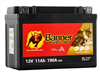 Batterie moto BANNER GEL YTZ14S 12v 11ah 190A Sla GEL 51201 GTZ14-4