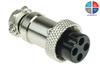 Connecteur Femelle 4 pôles air plug