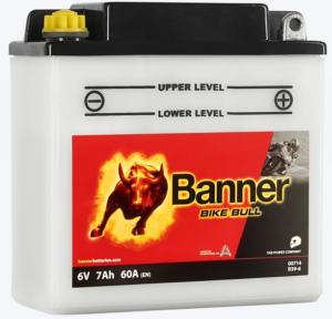 Batterie moto B39-6 6V 7ah BANNER