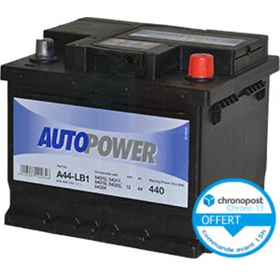 Batterie auto Autopower T4/LB1 12V 44ah/440A - B18