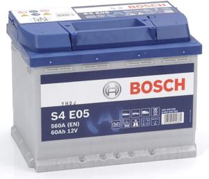 Batterie auto S4E05 12V 60ah / 640A BOSCH EFB START-STOP L2 N60