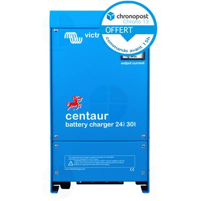 Chargeur CENTAUR VICTRON 24v 30A 3 sorties CCH024030000