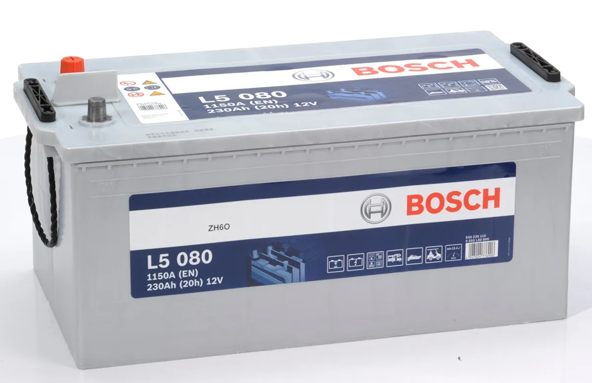 Batterie BOSCH L5080 12V 230ah/C20 - 270ah/C100 Décharge lente LFD230