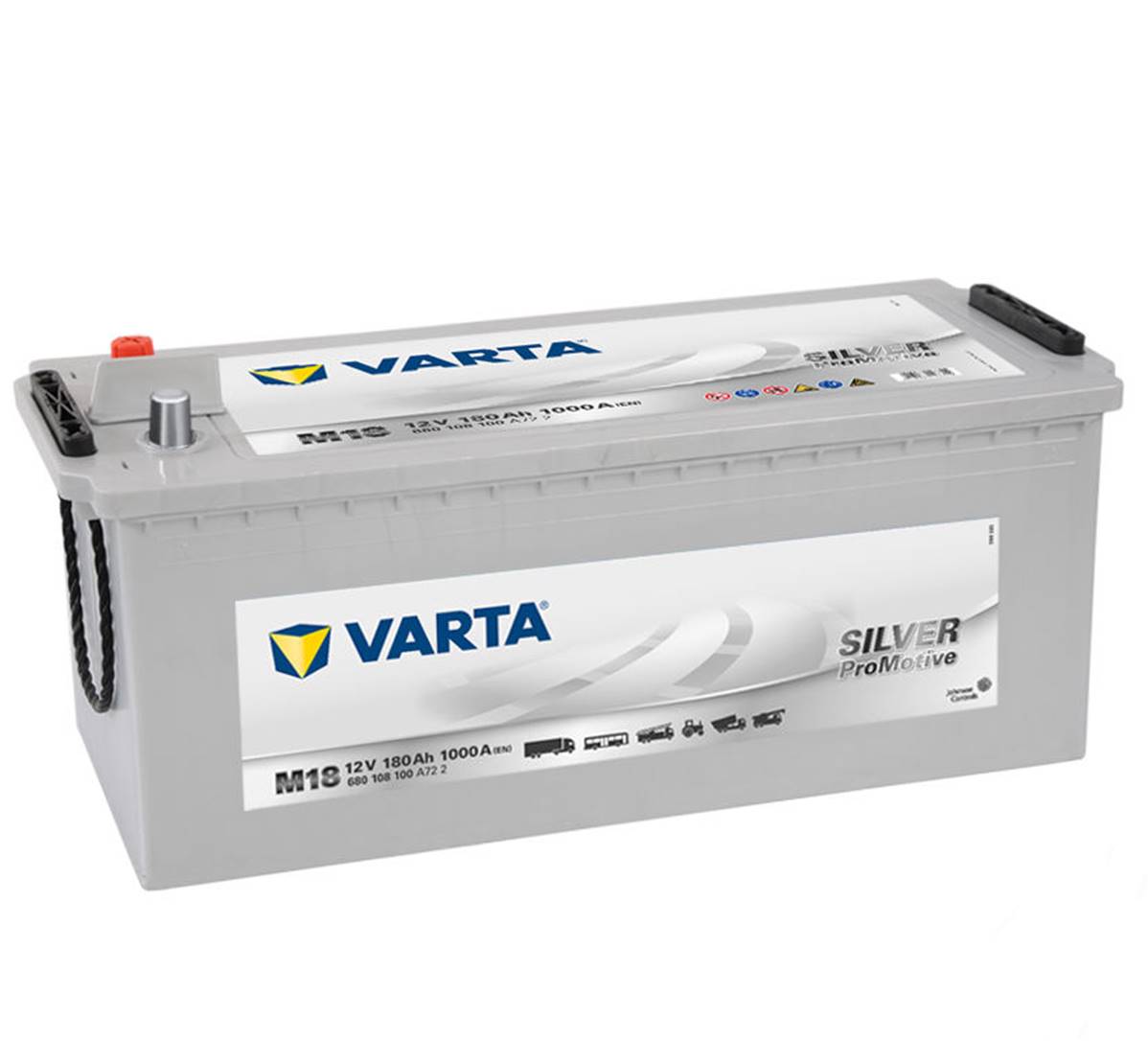 Batterie camion M18 12V 180ah/1000A VARTA SILVER ENGINS DE