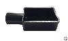 Manchon protection cosses batteries NOIR Caoutchouc souple