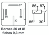 Mini Relais 12v 70A 4 broches standard (sans diode)