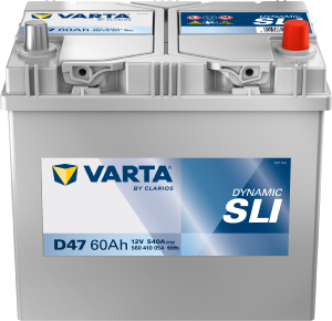 Batterie auto D47 12v 60ah/540A VARTA blue dynamic