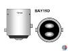 Ampoule 48V 25W BAY15D