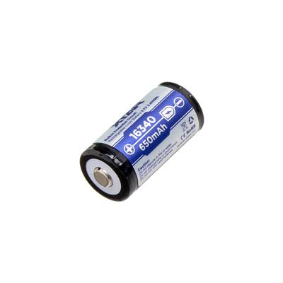 Accu 16340 CR123A Rechargeable 3.7V 650mah LITHIUM