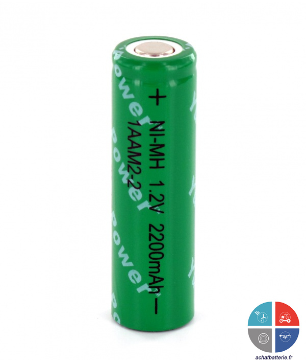 Accus 1.2v 2200mah Nimh AA YUASA