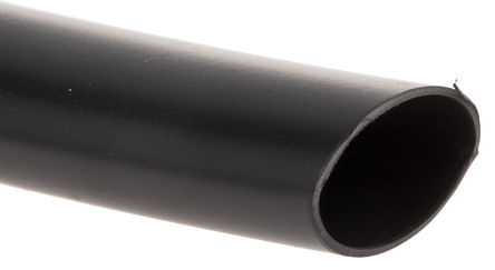 Gaine PVC passage de cable Diam int 16 mm Noire