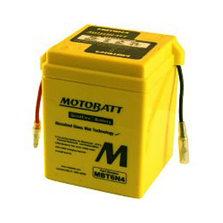 Batterie MBT6N4 6v 4ah Motobatt 6N4-2A