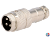 Connecteur Mâle 4 pôles air plug sur câble