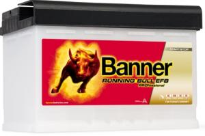 Batterie Auto 12v 75ah 700A Banner 57511 EFB PRO L3 S4E08