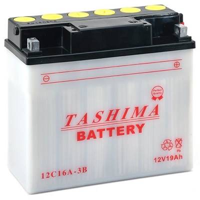 Batterie moto 12C16A-3B/ 51913 12V 19ah TASHIMA