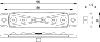 Feu lateral Orange 6 LED 12v