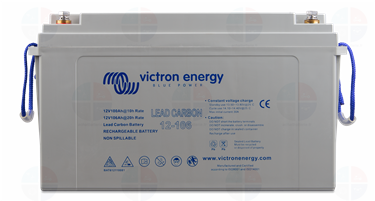 Batterie 12v 106ah C20 Victron Lead Carbon Décharge lente BAT612110081