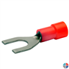 Cosse à fourche rouge 5mm pour 1.5mm²