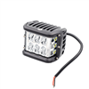 Phare de travail rectangle 6 Leds + 6 Leds latérales  9/32 volts