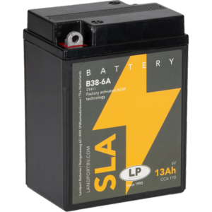 Batterie moto B38-6A 6v 13AH 110A AGM LANDPORT