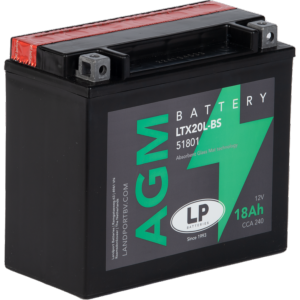 Batterie Moto YTX20L-BS 12v 18ah 240A AGM LANDPORT