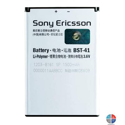 Batterie SONY ERICSSON Origine BST-41 Xperia X10 X1 1500mah